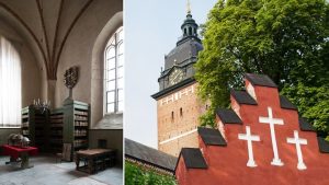 1c Kapitulní knihovna ve Strängnäs